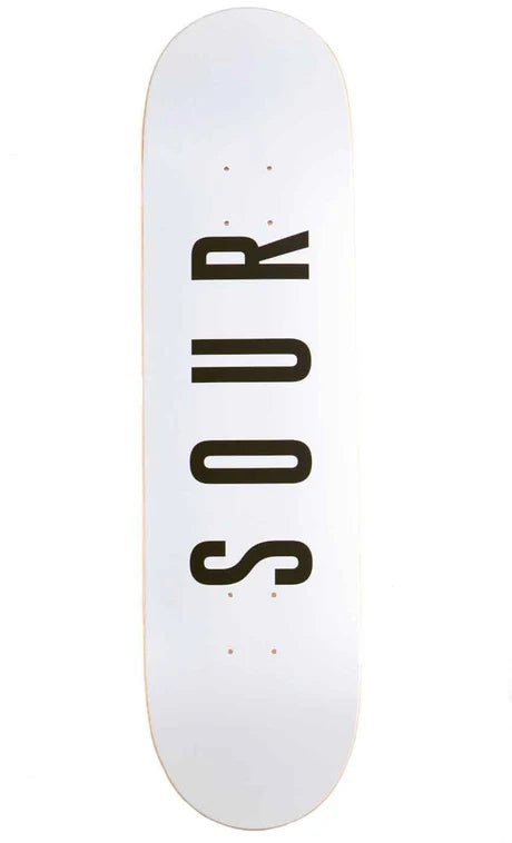 Sour Solution Team Deck Sour Army 8.25 Skateboard Deck White HO21027
