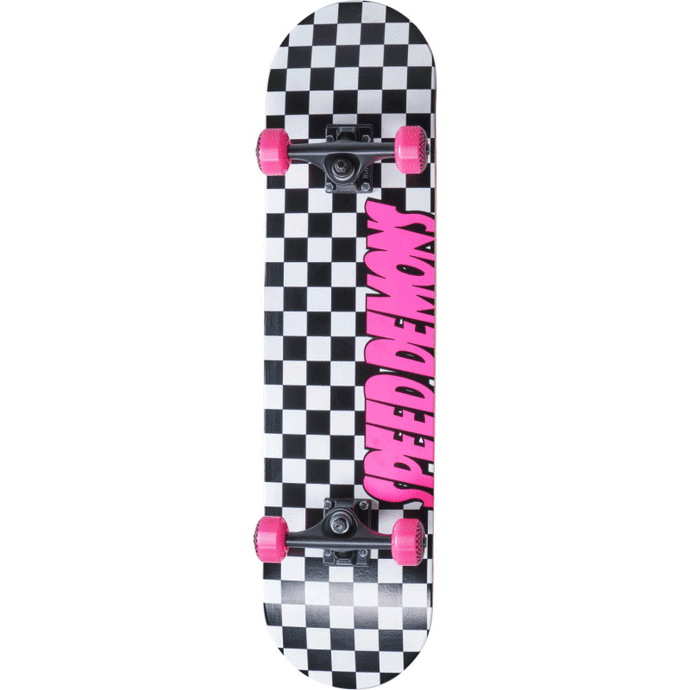 Speed Demons Checkers Complete 7.75 Skateboard SD020205100F7750
