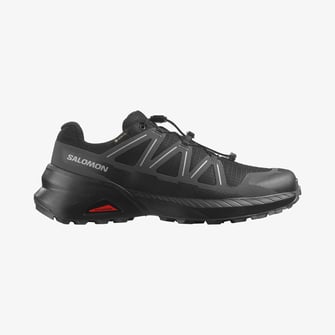 Salomon Men's Speedcross Peak Gore-Tex Shoes Black/Black/Asphalt L47853800