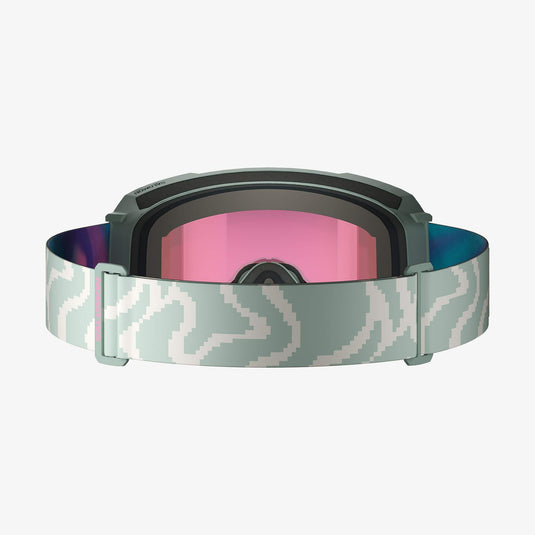 Salomon Unisex S/View 3 Mirror Lens S2 Snow Goggles Iceberg Green/Ruby L47921700