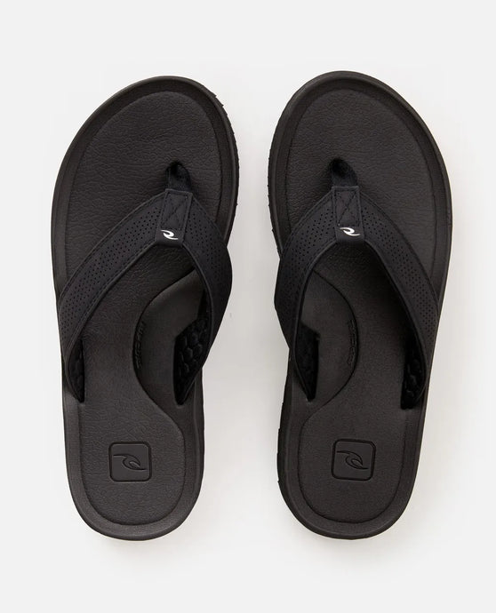 Rip Curl Men's Chiba Open Toe Shoes Fip Flops Black TCTG47-0090
