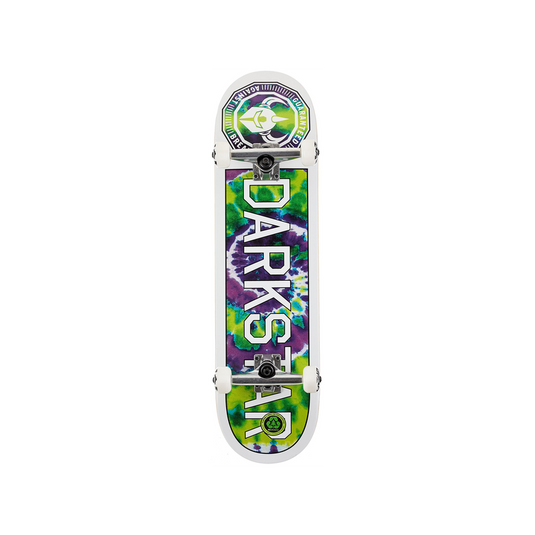 Darkstar Timeworks Complete 8.25 Skateboard Green Tie Dye 10512202