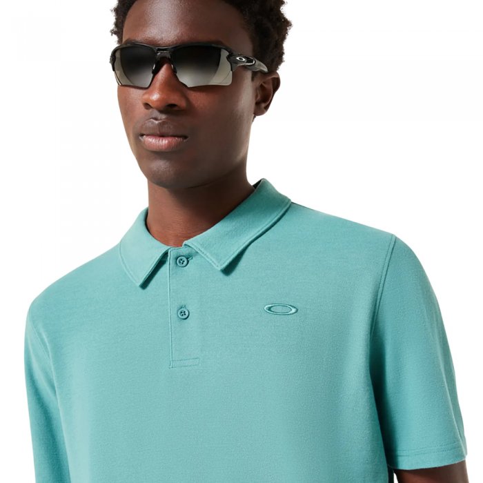 Load image into Gallery viewer, Oakley Men&#39;s Relax Urban Polo T-Shirt Dark Pacific FOA404809-6GB
