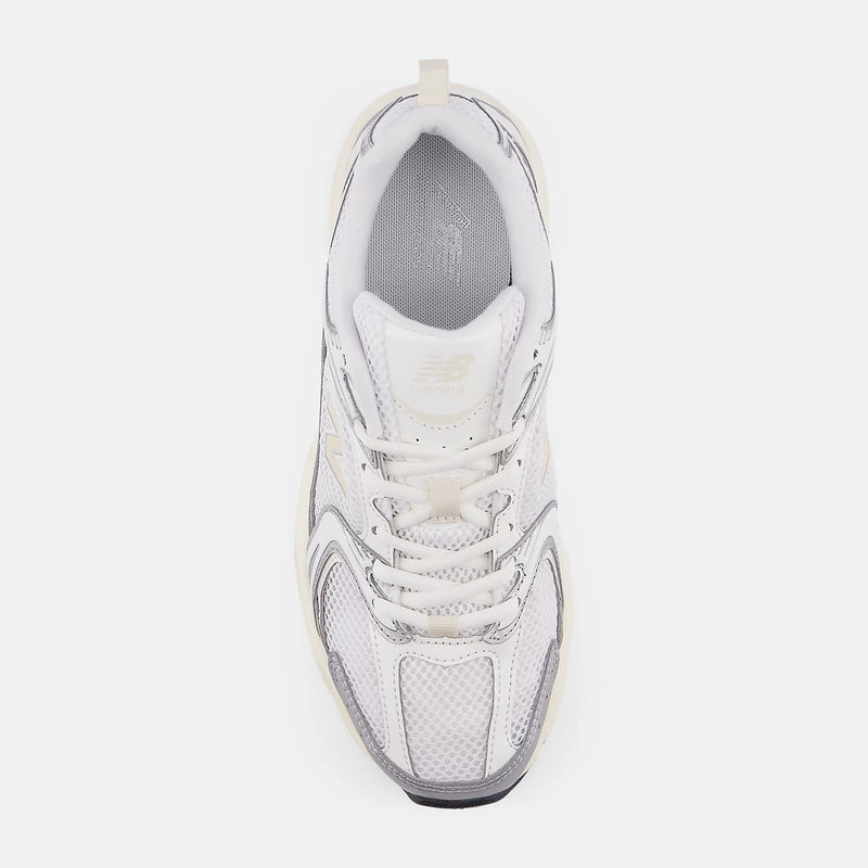 Load image into Gallery viewer, New Balance Women&#39;s 530 Shoes Silver Metallic/Linen U530ESB

