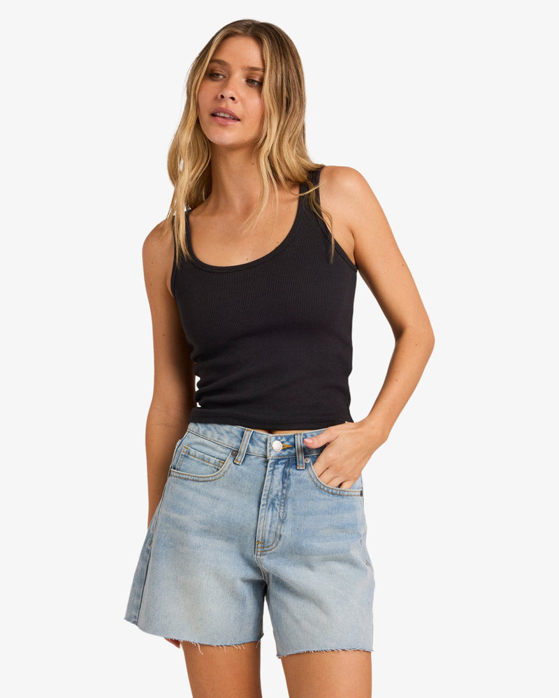 Load image into Gallery viewer, Billabong Women's Riley Denim Shorts Faded Indigo Fray UBJDS00103-BGJW
