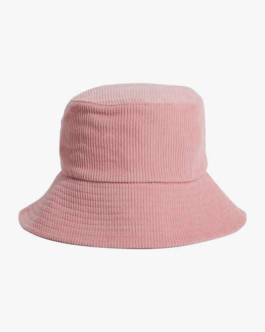 Billabong Women's Since 73 Set The Wave Bucket Hat Chalk Pink UBJHA00409-MDW0