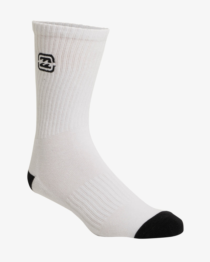 Load image into Gallery viewer, Billabong Men&#39;s Bracket Wave Crew Socks Multi UBYAA00228_MUL
