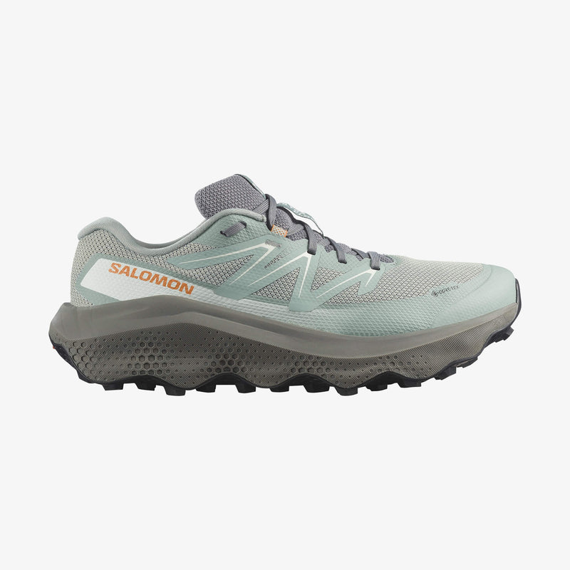 Load image into Gallery viewer, Salomon Men's Ultra Flow 2 Gore-Tex Green Milieu/Sedona Sage/Nugget L45473900
