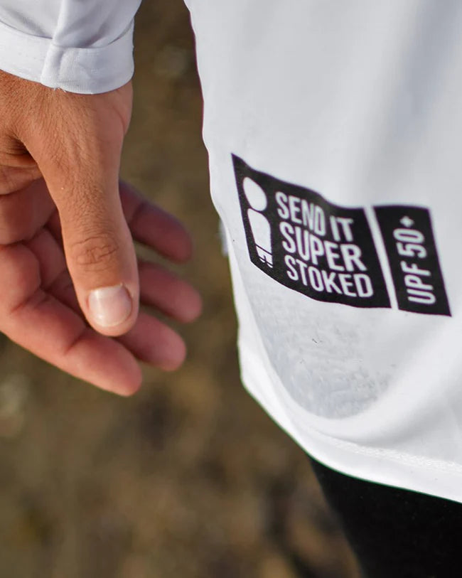 Load image into Gallery viewer, We Ride Local Men's Union Long Sleeve Rashquard White MRLSUW_SS26

