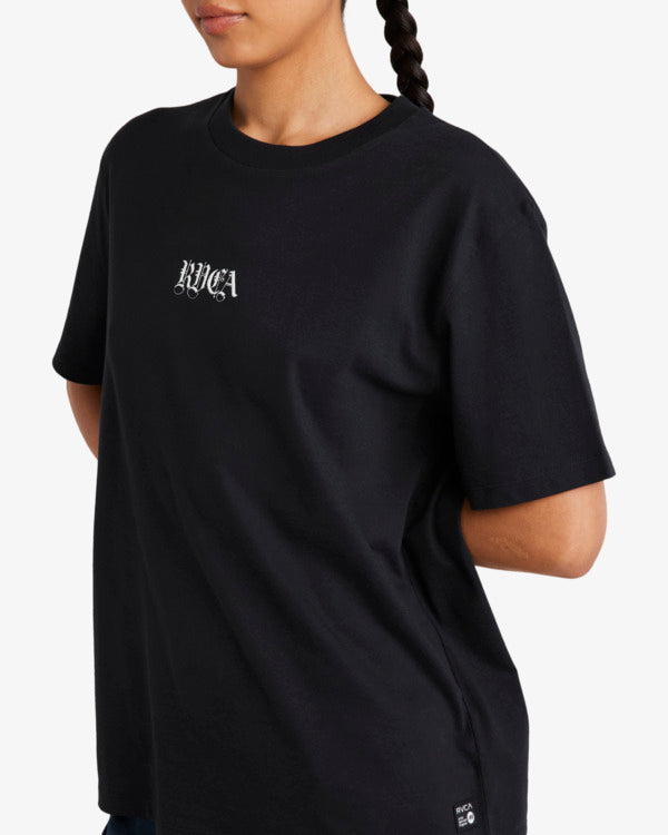 Load image into Gallery viewer, RVCA Women&#39;s T-Shirt Rvca Black UVJZT00295_KVC0
