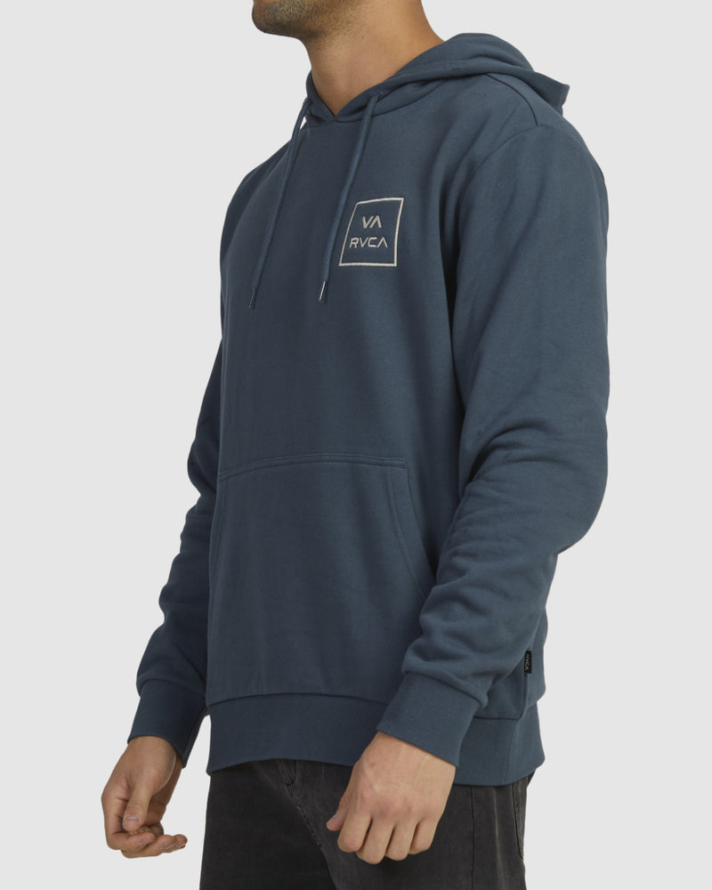 Load image into Gallery viewer, RVCA All The Ways Hoodie Dark Slate UVYFT00121-KRD0
