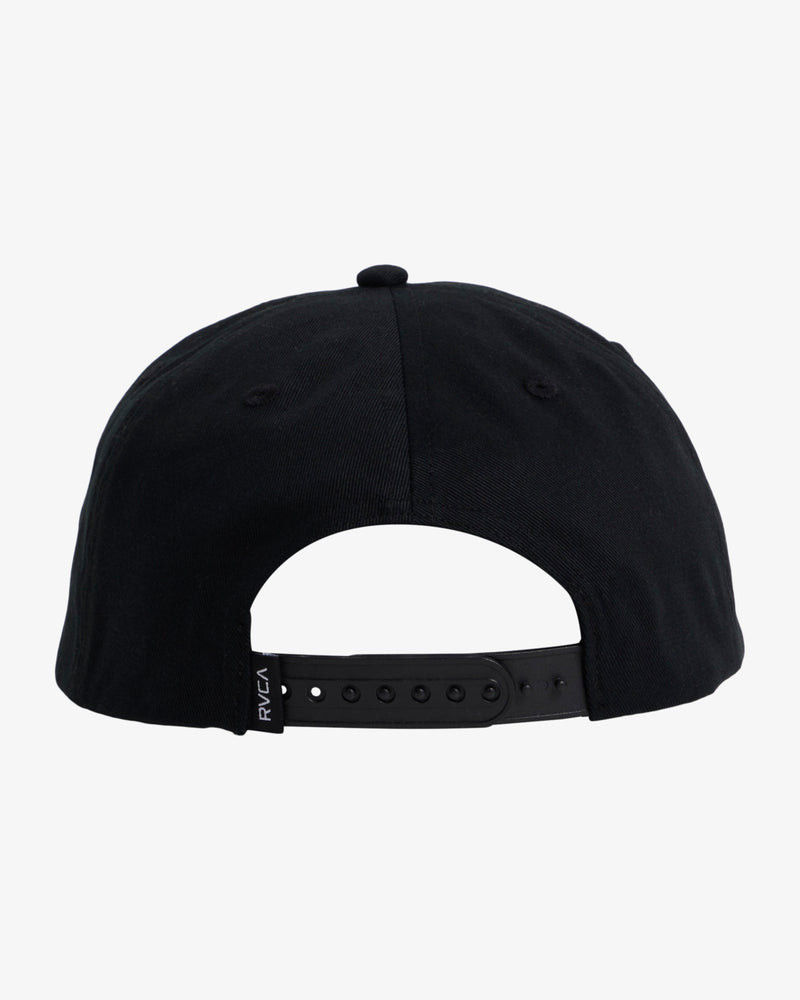 Load image into Gallery viewer, RVCA Men&#39;s Benj Snapback Cap Black UVYHA00307-BLK
