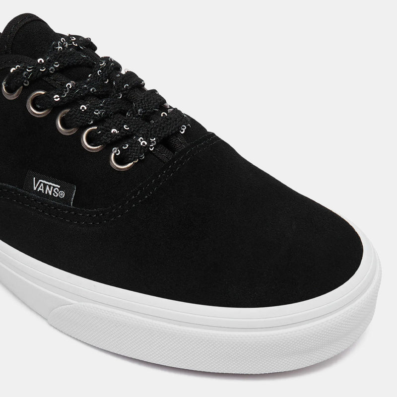 Load image into Gallery viewer, Vans Women's Authentic Shoes Shine Lace Black/True White VN000D6G6BT
