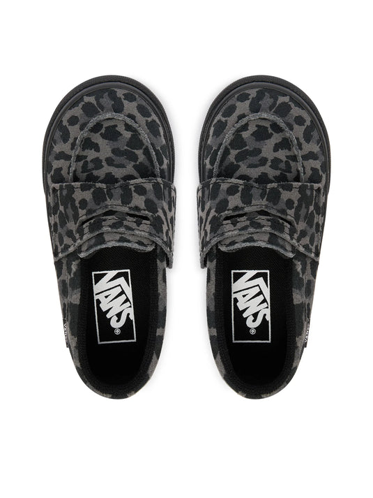 Vans Toddler Loafer 53 Shoes (1-4 years) Leopard Black/Black VN000Z5RBKA