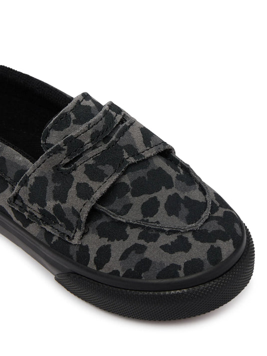 Vans Toddler Loafer 53 Shoes (1-4 years) Leopard Black/Black VN000Z5RBKA