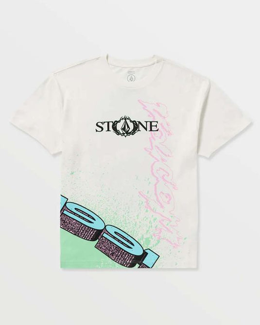 Volcom Men's Heavy Tubes T-Shirt Off White A4322500_OFW