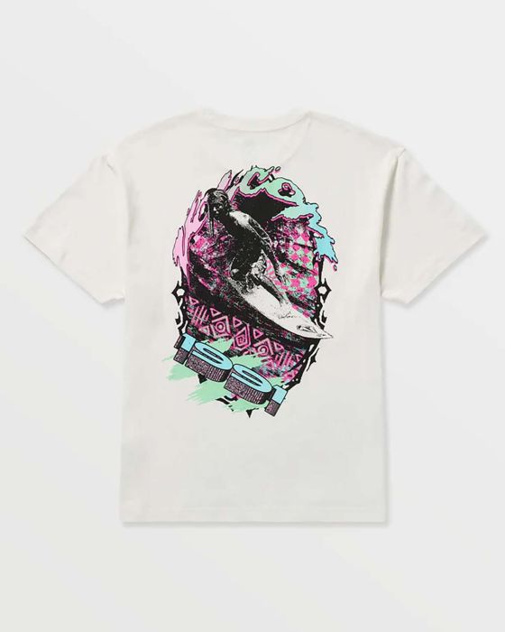 Load image into Gallery viewer, Volcom Men&#39;s Heavy Tubes T-Shirt Off White A4322500_OFW
