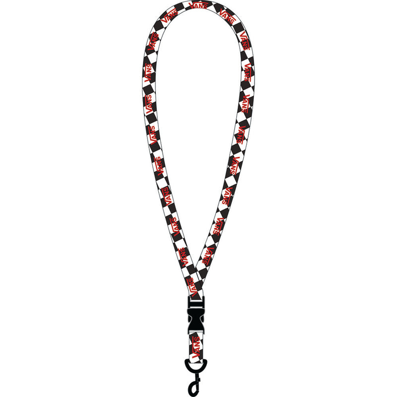 Load image into Gallery viewer, Vans Lanyard Black/White VN000UFH7051
