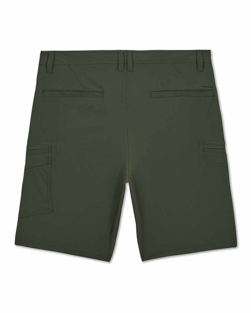 Load image into Gallery viewer, Volcom Men's Cashed In Cargo Shorts Hybrid 20 Squadron Green A3212606_SQD
