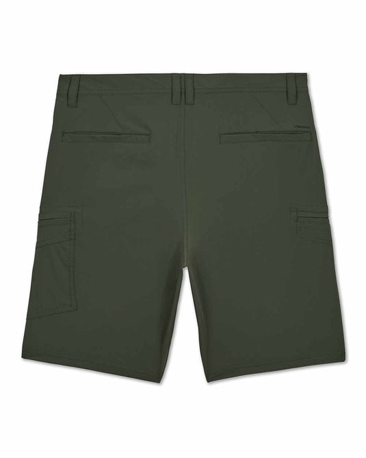 Volcom Men's Cashed In Cargo Shorts Hybrid 20 Squadron Green A3212606_SQD