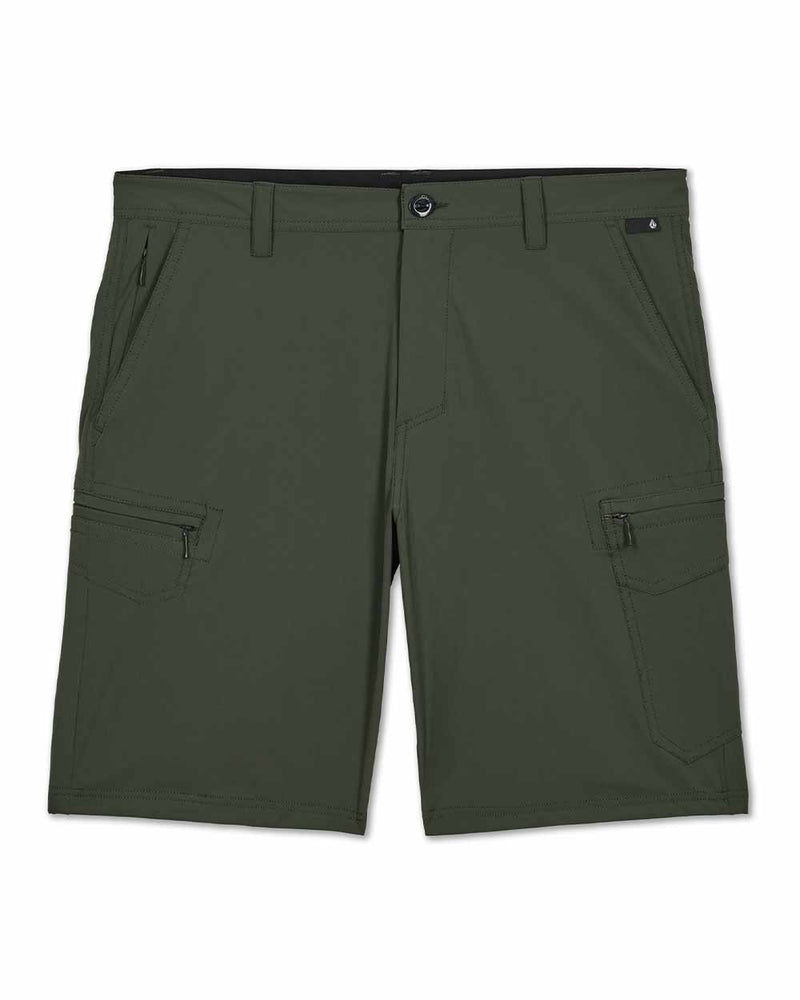 Load image into Gallery viewer, Volcom Men's Cashed In Cargo Shorts Hybrid 20 Squadron Green A3212606_SQD
