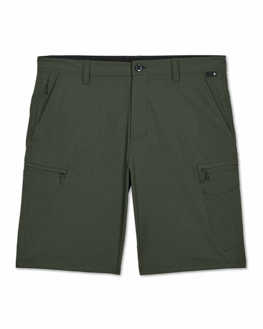 Volcom Men's Cashed In Cargo Shorts Hybrid 20 Squadron Green A3212606_SQD