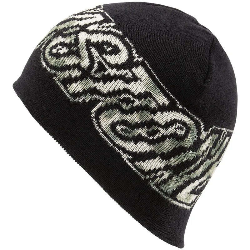 Load image into Gallery viewer, Volcom Women's Chill Skull Beanie Black K5852653-BLK
