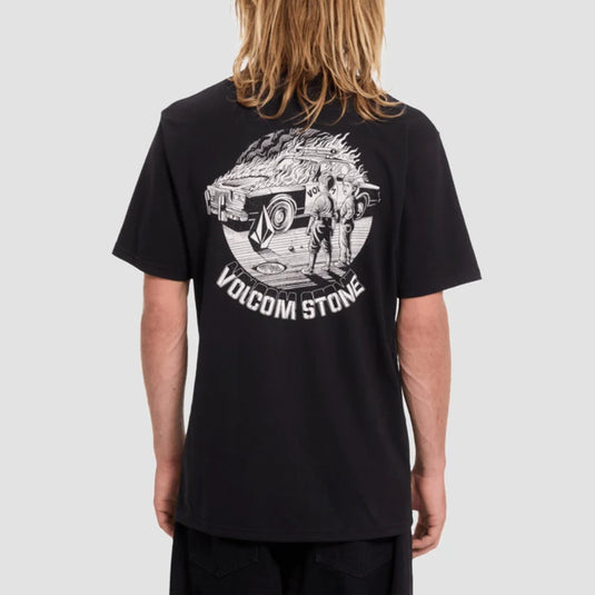 Volcom Men's Firecar T-Shirt Black A5232607-BLK