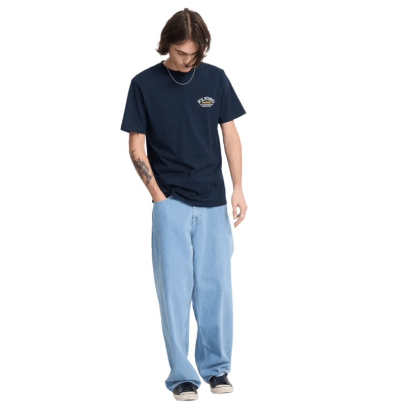 Load image into Gallery viewer, Volcom Men's Flying Machine T-Shirt Marine A5232606-MRE
