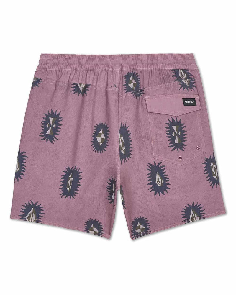 Load image into Gallery viewer, Volcom Men's Psyche Cotton Trunk 17" Boardshort Stone Rose A2512614_SNE
