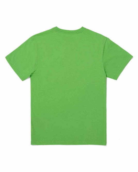 Volcom Youth's Sticker Stamp T-Shirt Green C3512453_ELG