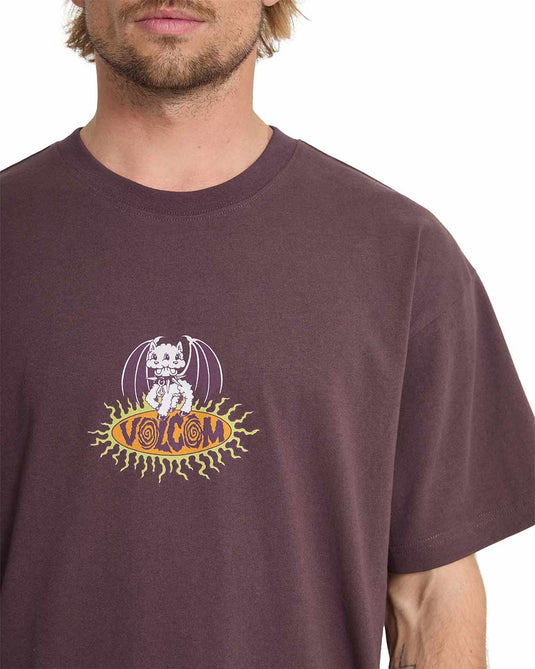 Volcom Men's Sunster T-Shirt Pistol Punch A4312669_PSP