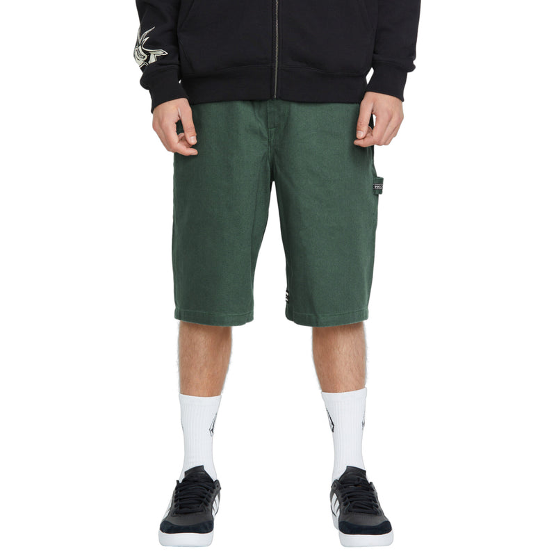 Load image into Gallery viewer, Volcom Men&#39;s Sawhorse Denim Short Alpine A204240_APN
