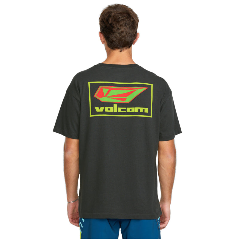 Load image into Gallery viewer, Volcom Men&#39;s Surf Vitals Modstone Short Sleeve T-Shirt Stealth A4312509_STH
