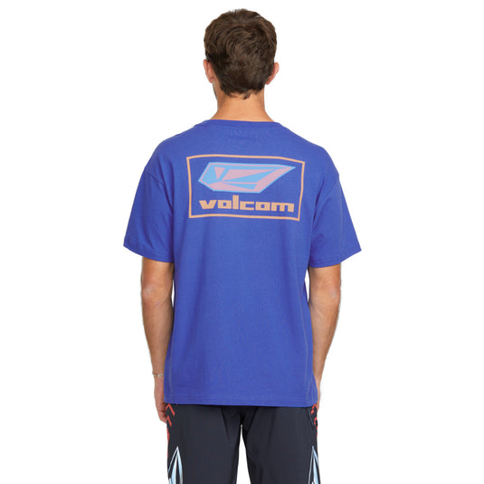 Volcom Men's Surf Vitals Modstone Short Sleeve T-Shirt Ultramarine A4312509_ULT
