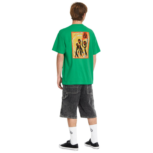 Volcom Men's Gonyvaders T-Shirt Mint A4312556_MNT
