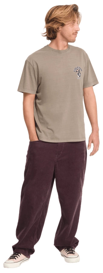 Load image into Gallery viewer, Volcom Men's Bad Luck T-Shirt Earth A5232603-ETH
