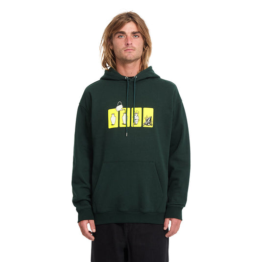 Volcom Men's Before I Break Po Hoodie Scarab A4132612-SCB