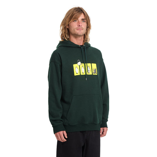 Volcom Men's Before I Break Po Hoodie Scarab A4132612-SCB