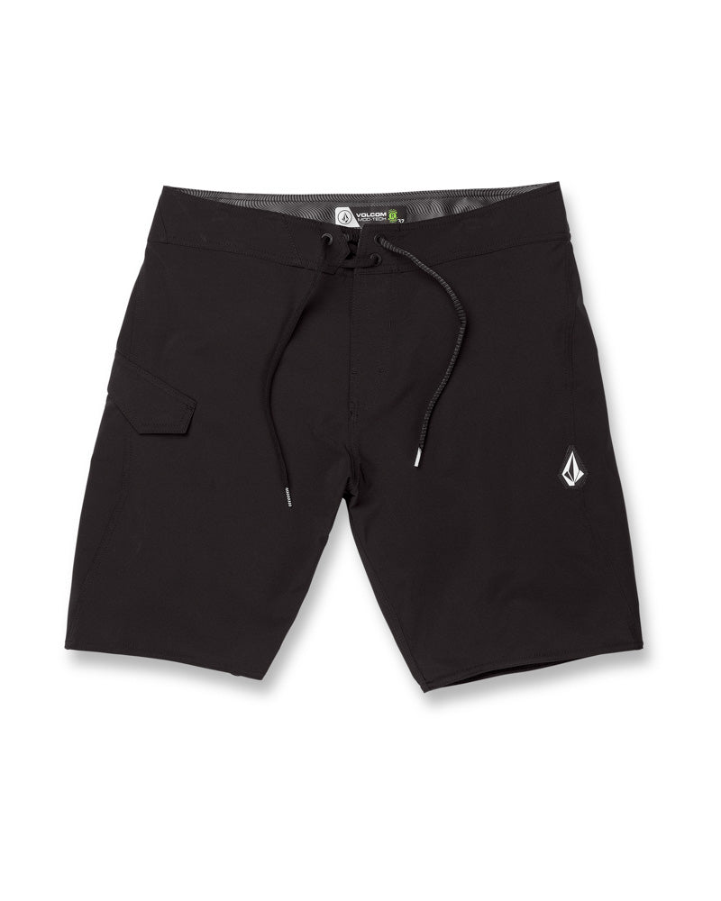Load image into Gallery viewer, Volcom Men's Lido Solid Mod Boarshorts 20" Black A0812620_BLK
