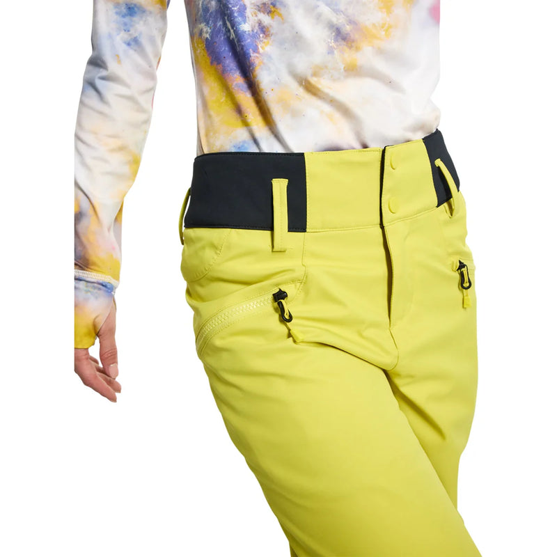 Load image into Gallery viewer, Burton Marcy High Rise Stretch Pants Sulfur 22076103700
