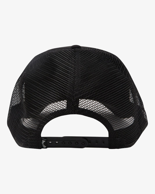 Billabong Unisex Podium Trucker Cap Black W5CT01BIP1-0019