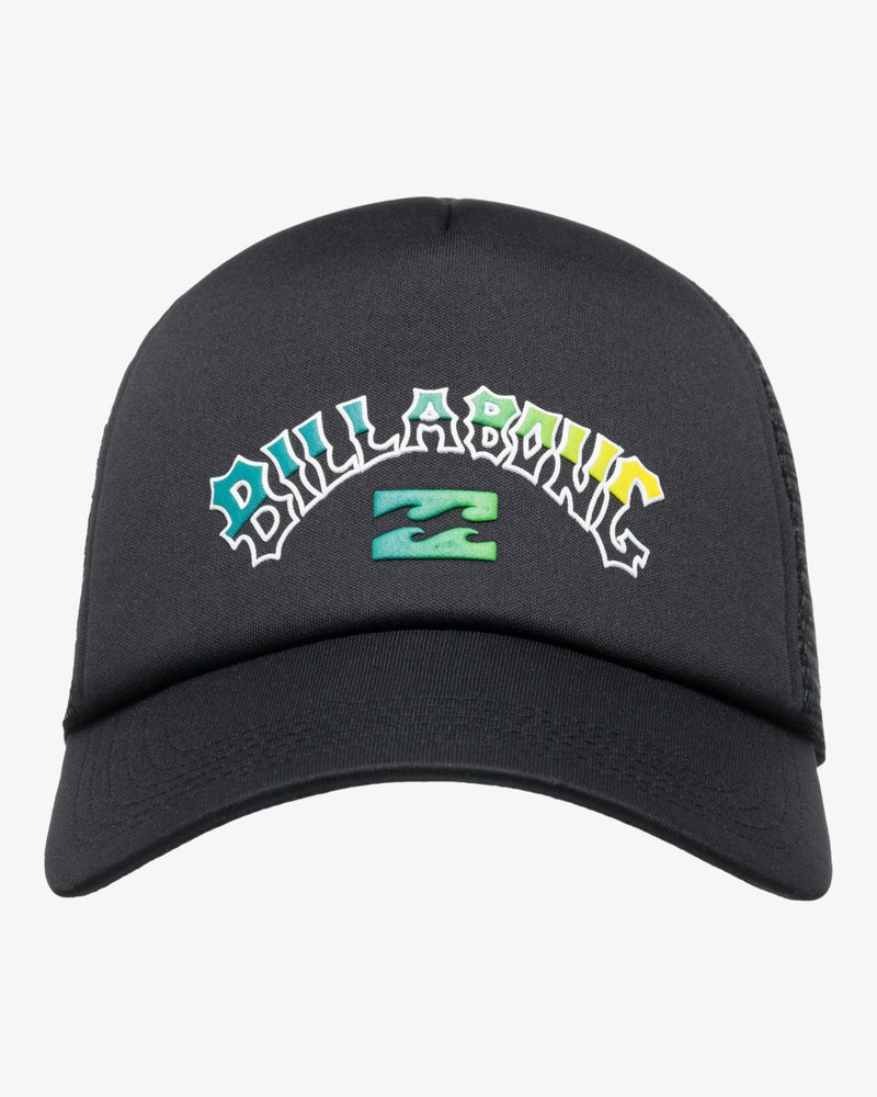 Load image into Gallery viewer, Bilabong Men&#39;s Podium Trucker Cap Black Multi W5CT01BIP1-BML
