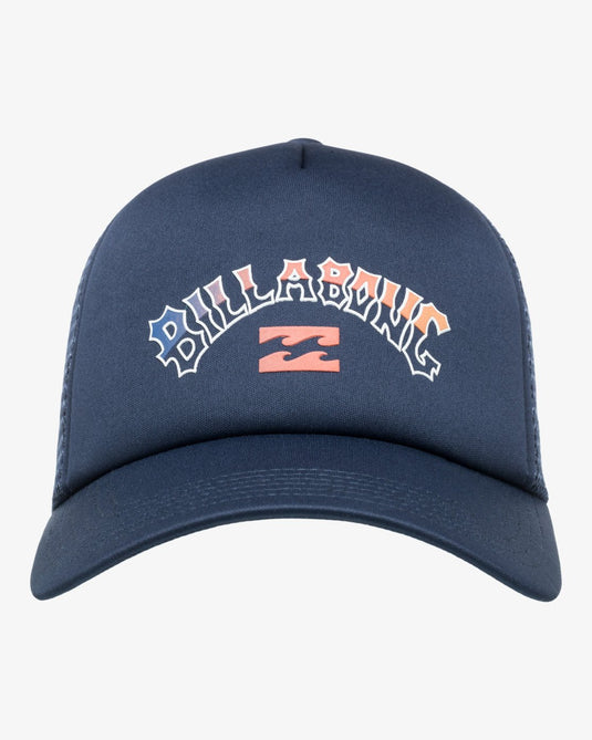 Bilabong Men's Podium Trucker Cap Navy Multi W5CT01BIP1-NMU