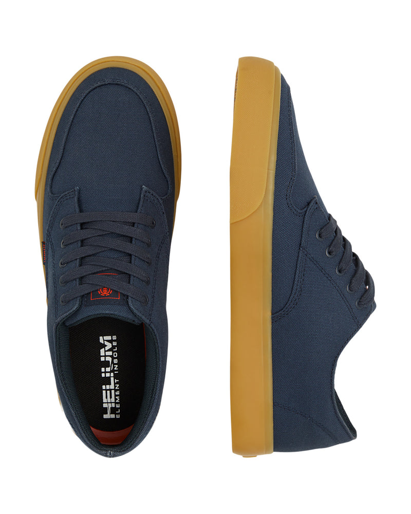 Load image into Gallery viewer, Element Men&#39;s Topaz C3 Leather Shoes Navy/Gum W6TC3101-3556
