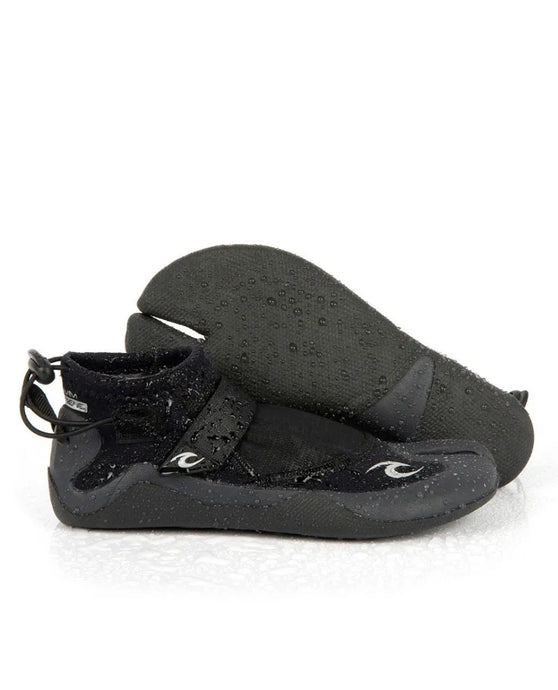 Rip Curl Unisex Reefer Boot 1.5mm Split Toe Boots Black/Charcoal WBO1AT-5001