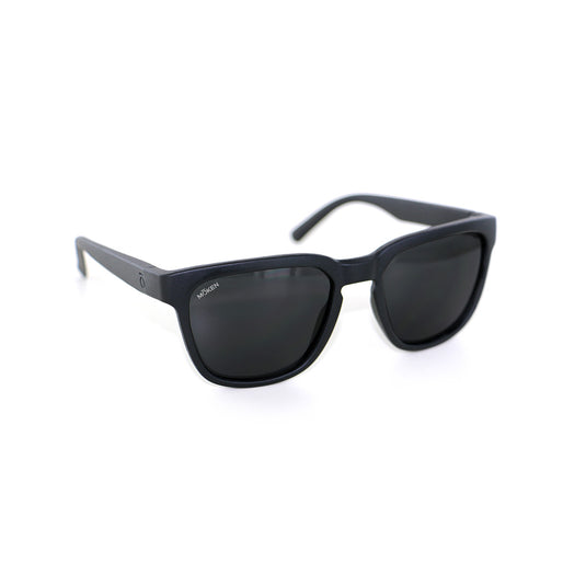 Moken Unisex Werris Sunglasses Black/Grey MKNE50-BLK-GRY