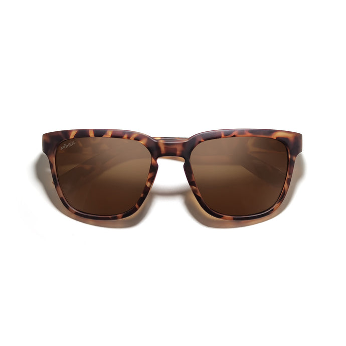 Moken Unisex Werris Sunglasses Brown MKNE50-TORT-BRW