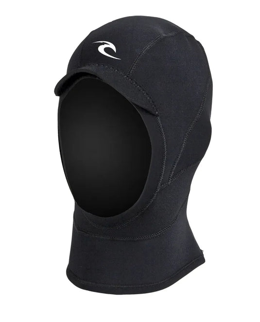 Rip Curl Unisex E-Bomb 2mm Hood Black 129MSA-0090