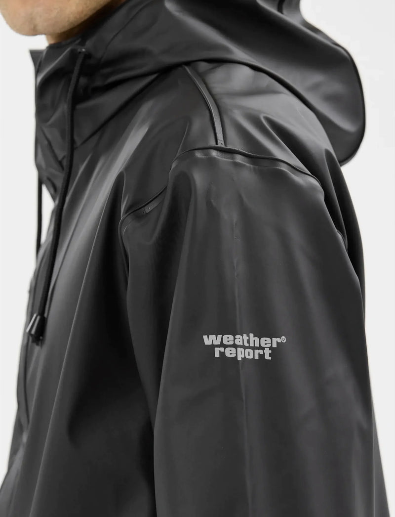 Load image into Gallery viewer, Weather Report Men's Torsten M Rain Jacket Black WRPO1481

